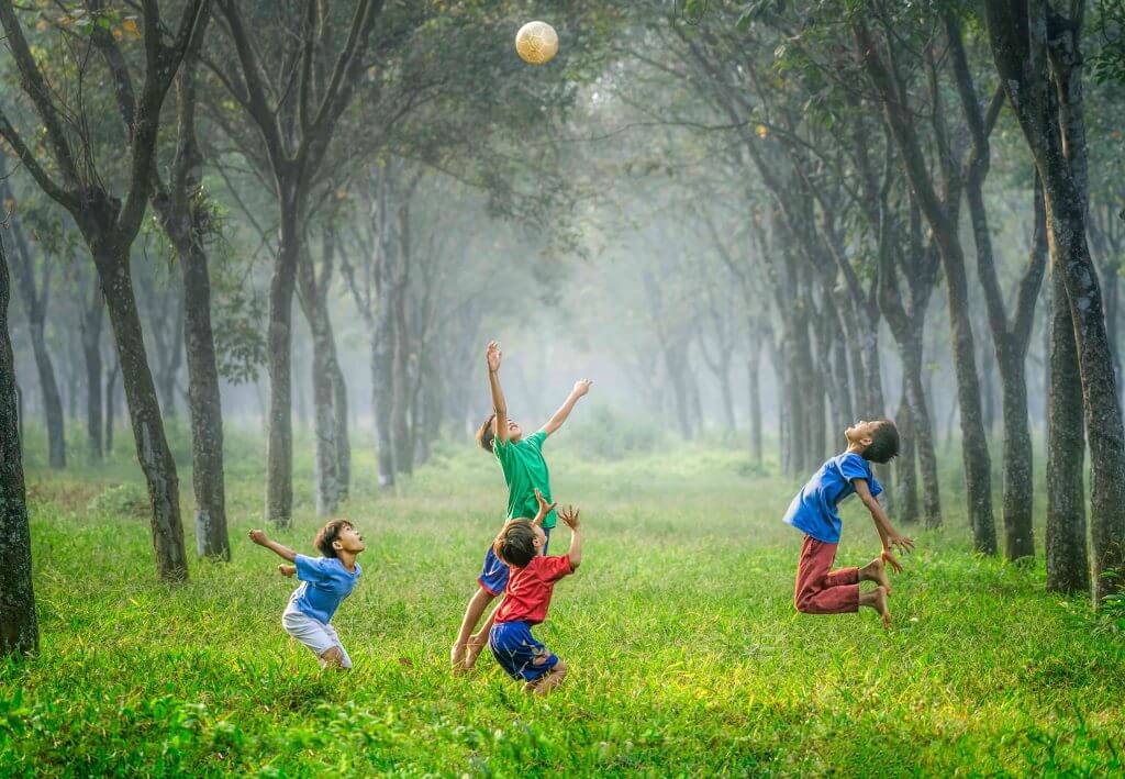 deti v prírode terapia lesom 100% prírodná liečba láska k prírode