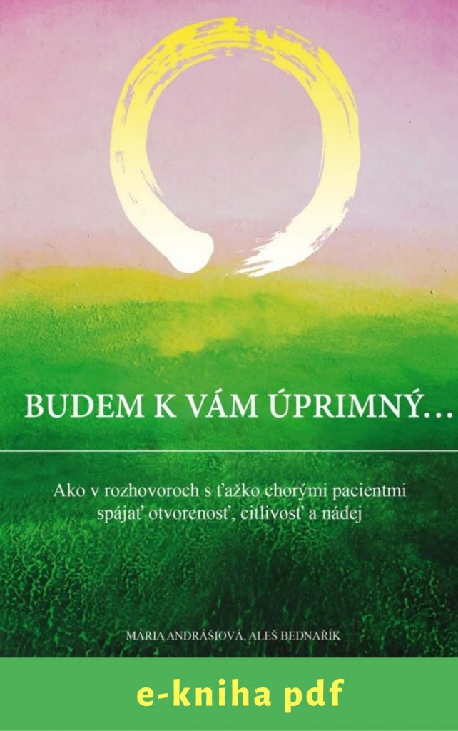 budem k vám úprimný komunikácia lekára s pacientom e-kniha